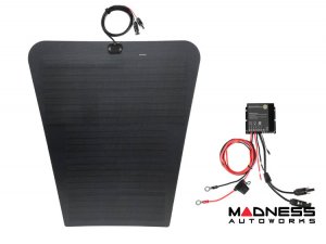 Ford F-150 Flexible Solar Panel Kit - Complete Kit w/ Waterproof Controller + Hood Decal - 3rd Gen 2015-2020 - 90W Ford F-150 Flexible Solar Panel Kit - Complete Kit w/ Waterproof Controller + Hood Decal - 3rd Gen 2015-2020 - 90W